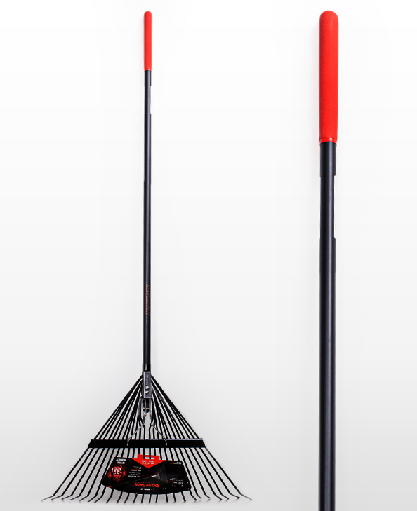 Rake with Double Dipped Grip
