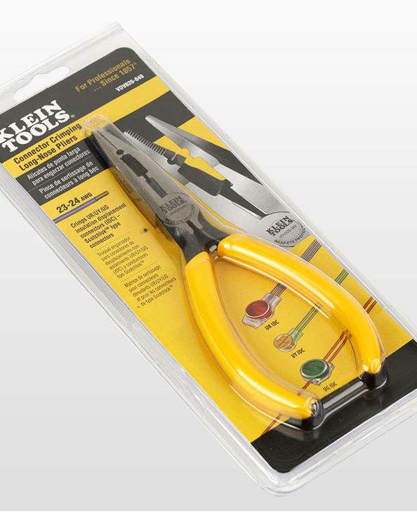 Klein Tool Pliers with Vinyl Plastic Grip