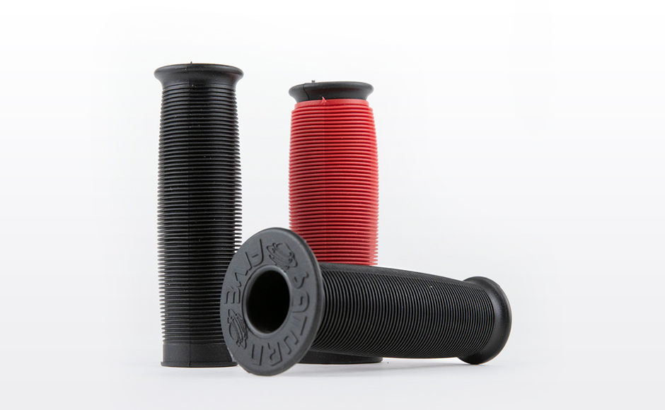 Ribbed Finned Grips, ribbed finned grip, ribbed finned hand grips, ribbed finned hand grip