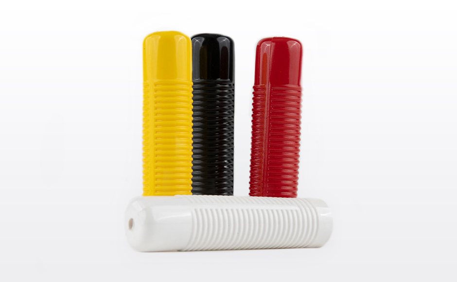 Injection Molded Straight Ribbed Grip, injection molded grip, injection molded grips, injection molded hand grips