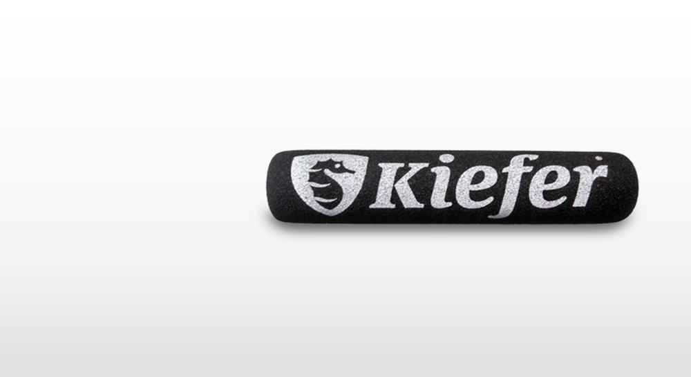 VynaFoam hand grip with Kiefer branding